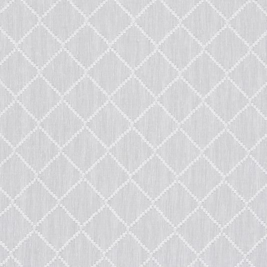 JF Fabrics MULAN 90 Fabric Traditional,Transitional,Contemporary,Diamond,Geometric White  Wide Width,Jacquard,Sheer - 7487090 J8231