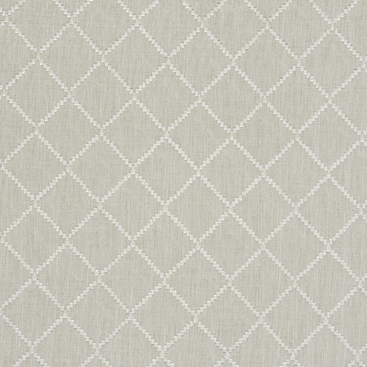 JF Fabrics MULAN 95 Fabric Traditional,Transitional,Contemporary,Diamond,Geometric Grey/Silver  Wide Width,Jacquard,Sheer - 7487095 J8231