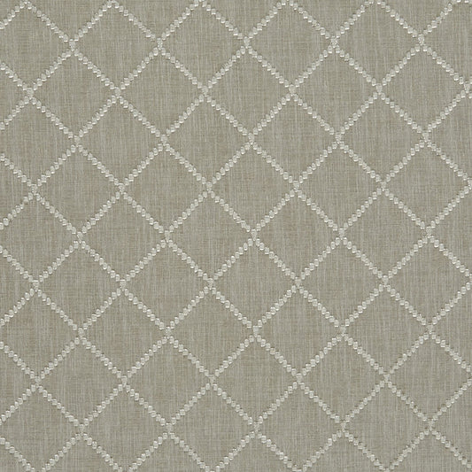 JF Fabrics MULAN 97 Fabric Traditional,Transitional,Contemporary,Diamond,Geometric Grey/Silver  Wide Width,Jacquard,Sheer - 7487097 J8231