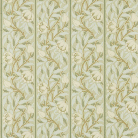 MORRIS & CO Peony Trellis Wallpaper Classic Floral Sage   - MUNW217570
