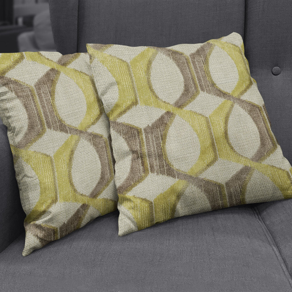 NICHOLASJOHN INC NJ-MURAL Moss Velvet,Geometric   Fabric - NJ25-2342