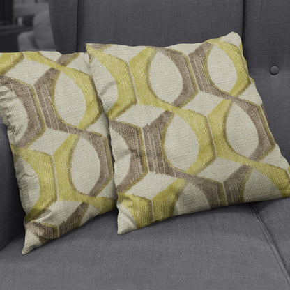 NICHOLASJOHN INC NJ-MURAL Moss Velvet,Geometric   Fabric - NJ25-2342