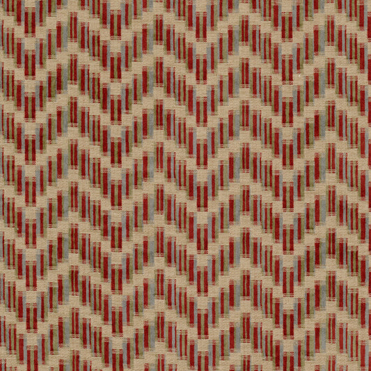 STOUT TEXTILES  UPHOLSTERY,WOVENS TRANSITIONAL,, FLAMESTITCH GARNET   - MUSI-1