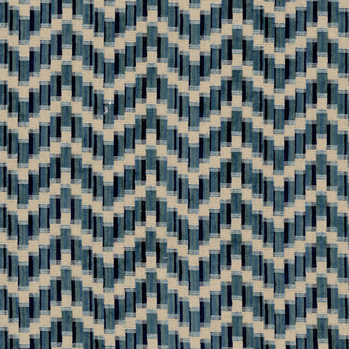 STOUT TEXTILES  UPHOLSTERY,WOVENS TRANSITIONAL,, FLAMESTITCH BLUEBERRY   - MUSI-2