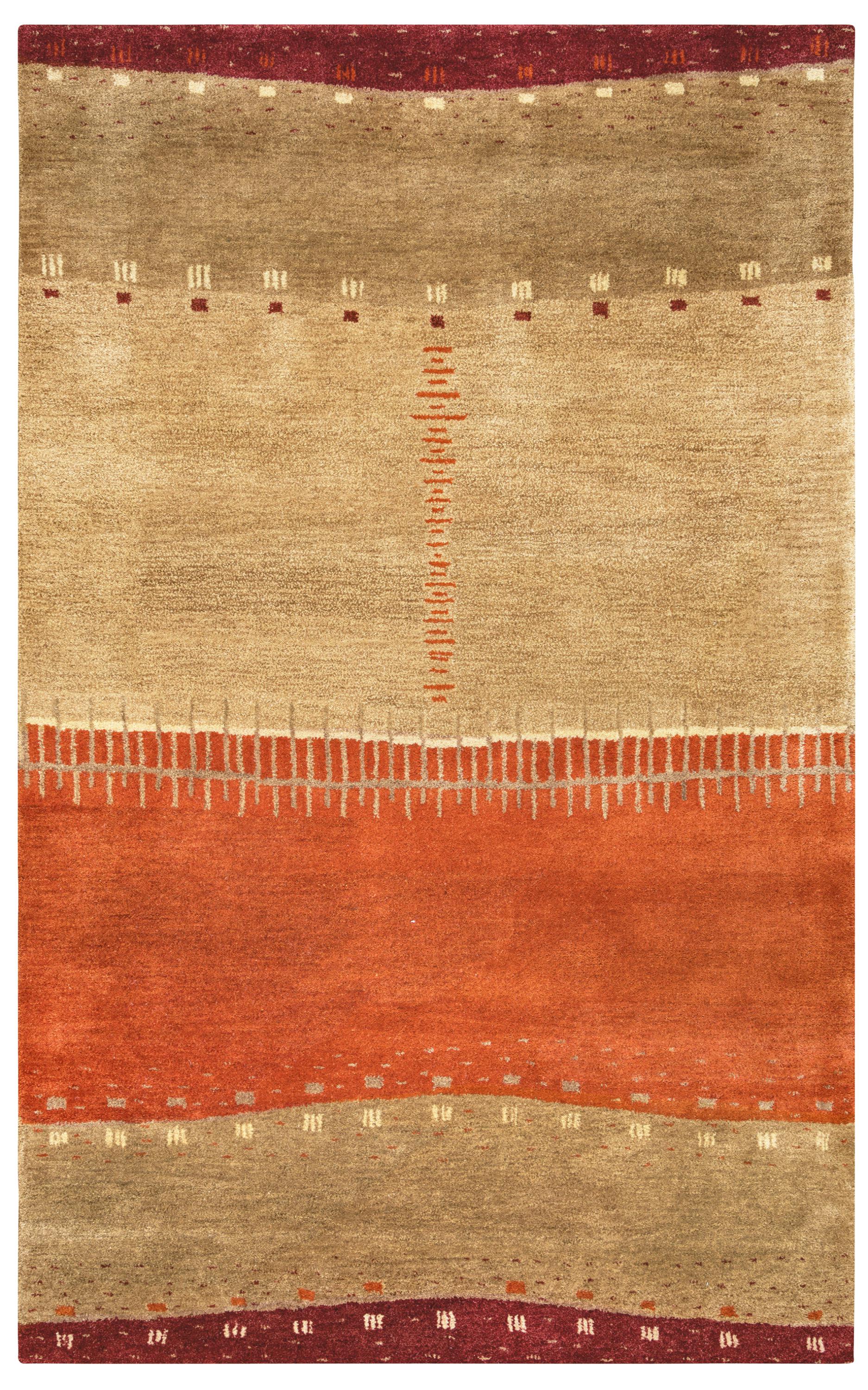 Mojave rug, rustic lodge style, 2' x 8