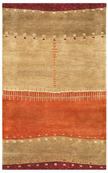 Mojave rug, rustic lodge style, 2' x 8