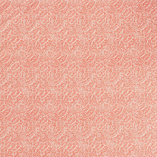 MORRIS & CO Yew & Aril Fabric Leaves , Trees Watermelon   - MVOF227226