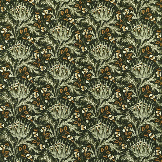 MORRIS & CO Artichoke Velvet Fabric Contemporary, Floral Tump   - MWAR227000
