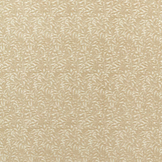 MORRIS & CO Willow Boughs Caffoy Velvet Fabric Leaves , Trees Pearwood   - MWAR237290