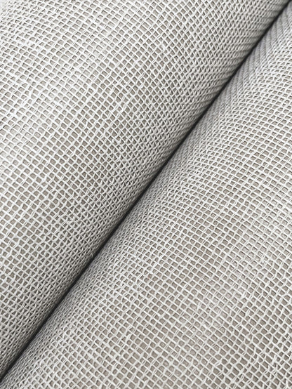 York Wallcoverings Astoria Huri Grey Wallpaper Transitional Embroidery Greys   - MX9602