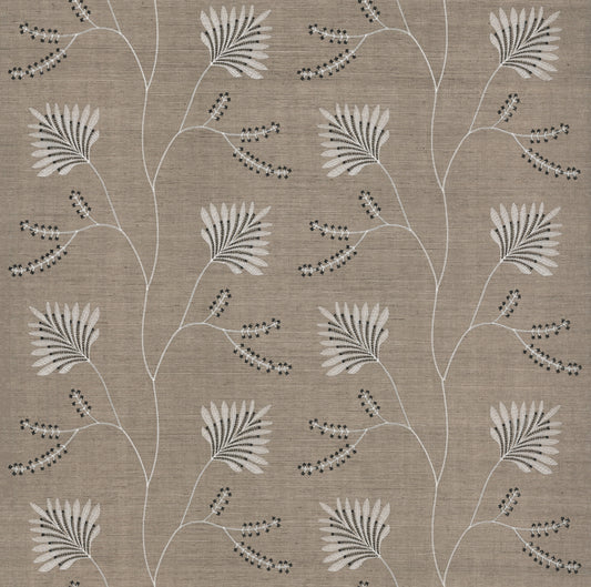 York Wallcoverings Astoria Laelynn Taupe Wallpaper Traditional Grasscloth Browns   - MX9607