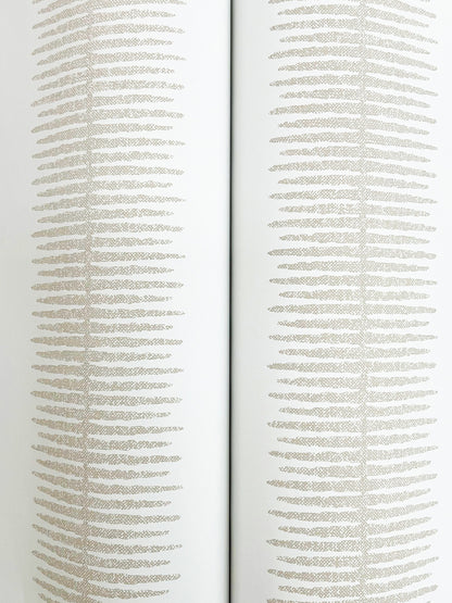 York Wallcoverings Astoria Tandem Stripe Taupe Wallpaper Modern Stripes Neutrals   - MX9612