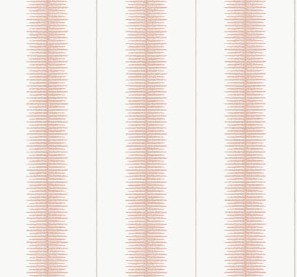 York Wallcoverings Astoria Tandem Stripe Brick Wallpaper Modern Stripes Reds   - MX9613