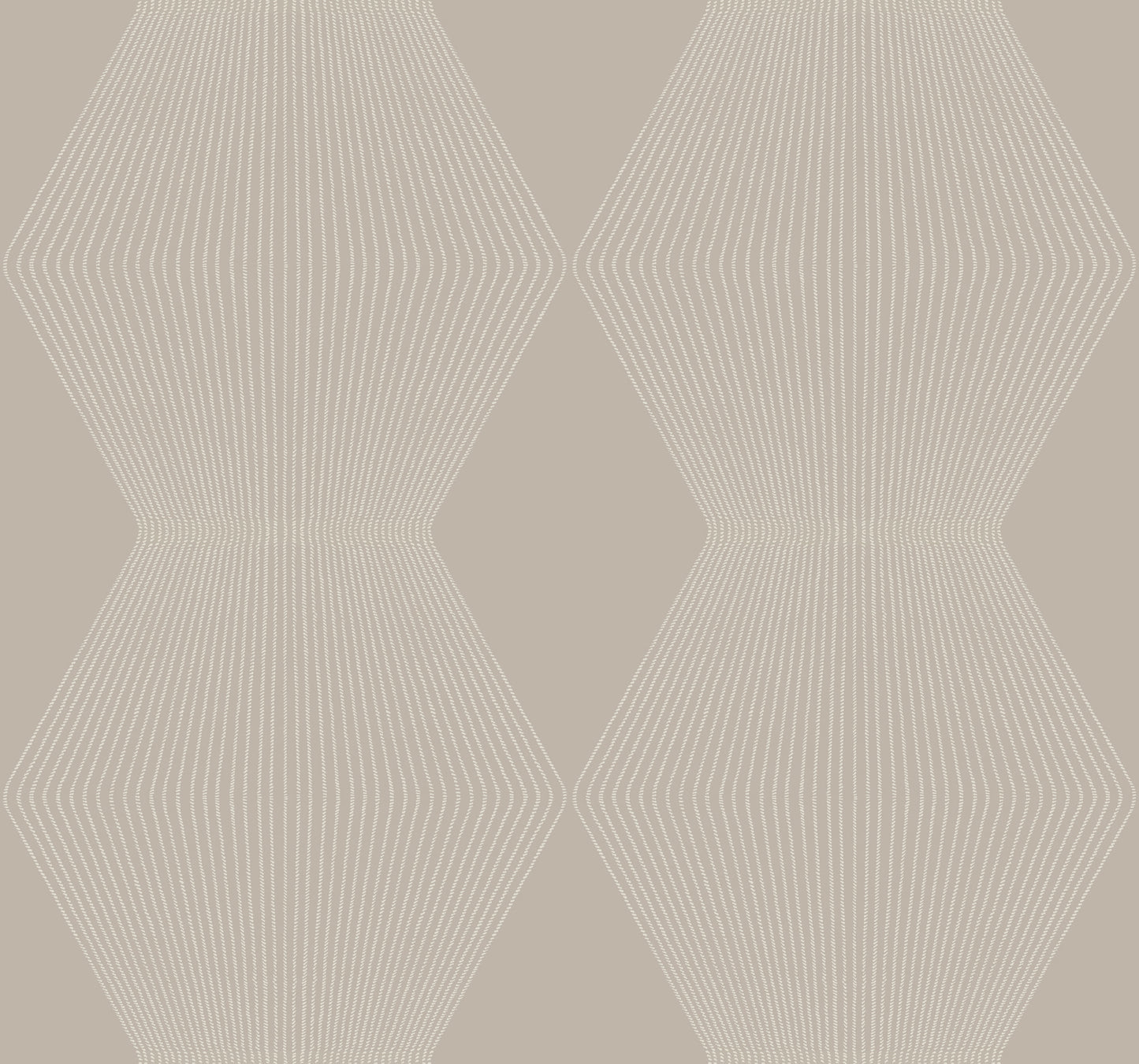 York Wallcoverings Astoria Diamond Legacy Taupe Wallpaper Modern Geometrics Neutrals   - MX9632