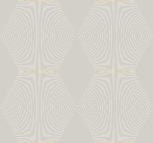 York Wallcoverings Astoria Diamond Legacy Soft Grey Wallpaper Modern Geometrics Greys   - MX9633