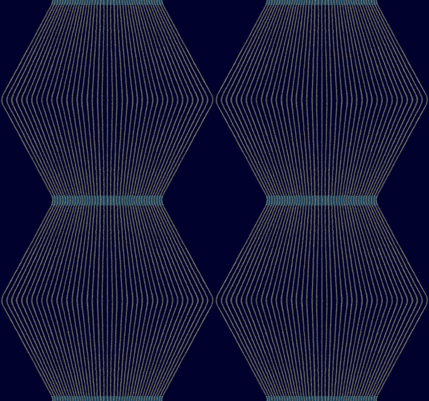 York Wallcoverings Astoria Diamond Legacy Navy Wallpaper Modern Geometrics Blues   - MX9635