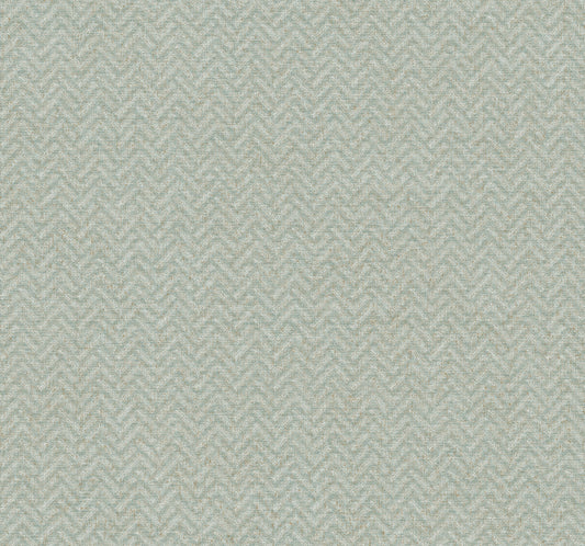 York Wallcoverings Astoria Regent Jade Wallpaper Transitional Chevron Blues   - MX9672