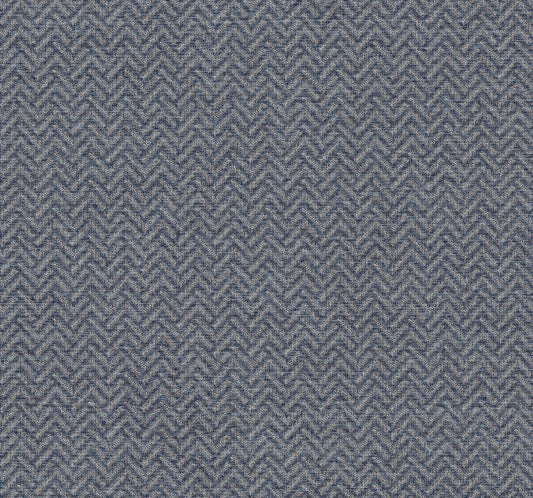 York Wallcoverings Astoria Regent Navy Wallpaper Transitional Chevron Blues   - MX9675