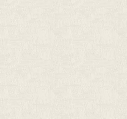 York Wallcoverings Astoria Passages Grey Wallpaper Modern Geometrics Greys   - MX9687