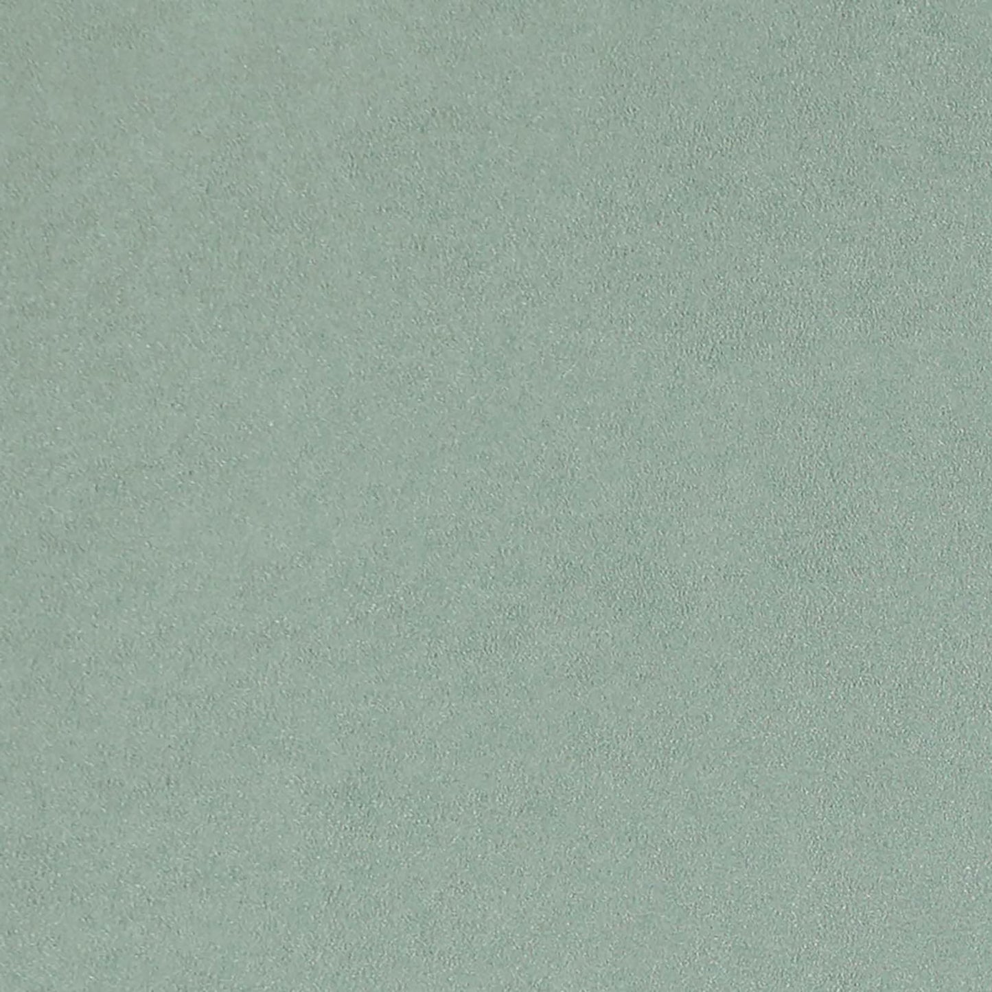 Soft green faux suede-textured fabric swatch.