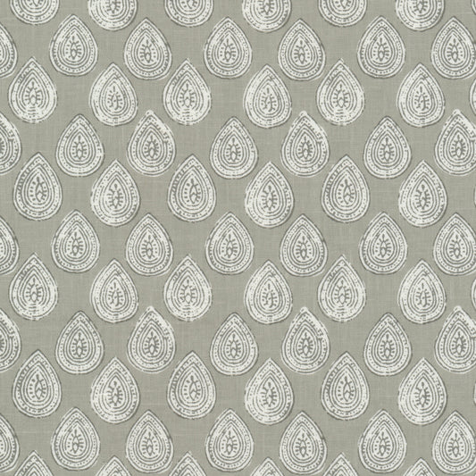 STOUT TEXTILES  MULTIPURPOSE,PRINT TRADITIONAL, SMALL SCALE GREY   - MYTH-1