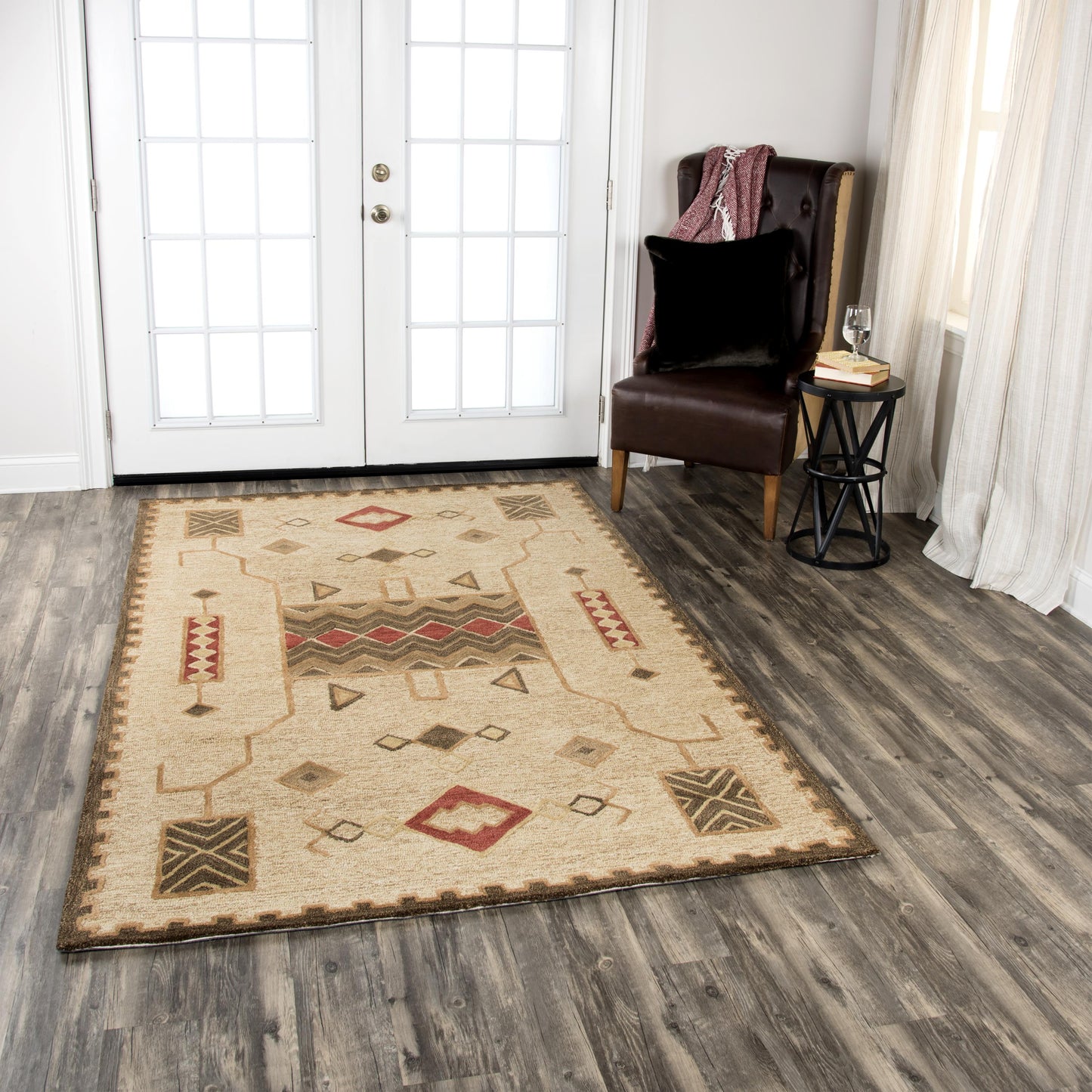 Mesa Rustic Lodge rug, 8' x 10'.