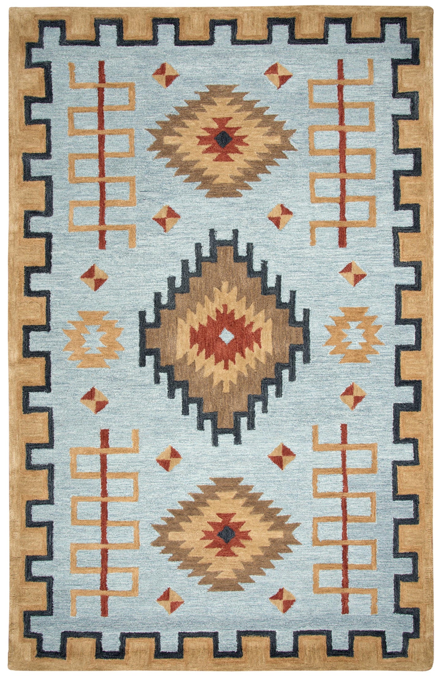 Mesa Rustic Lodge rug, 8' x 10'.