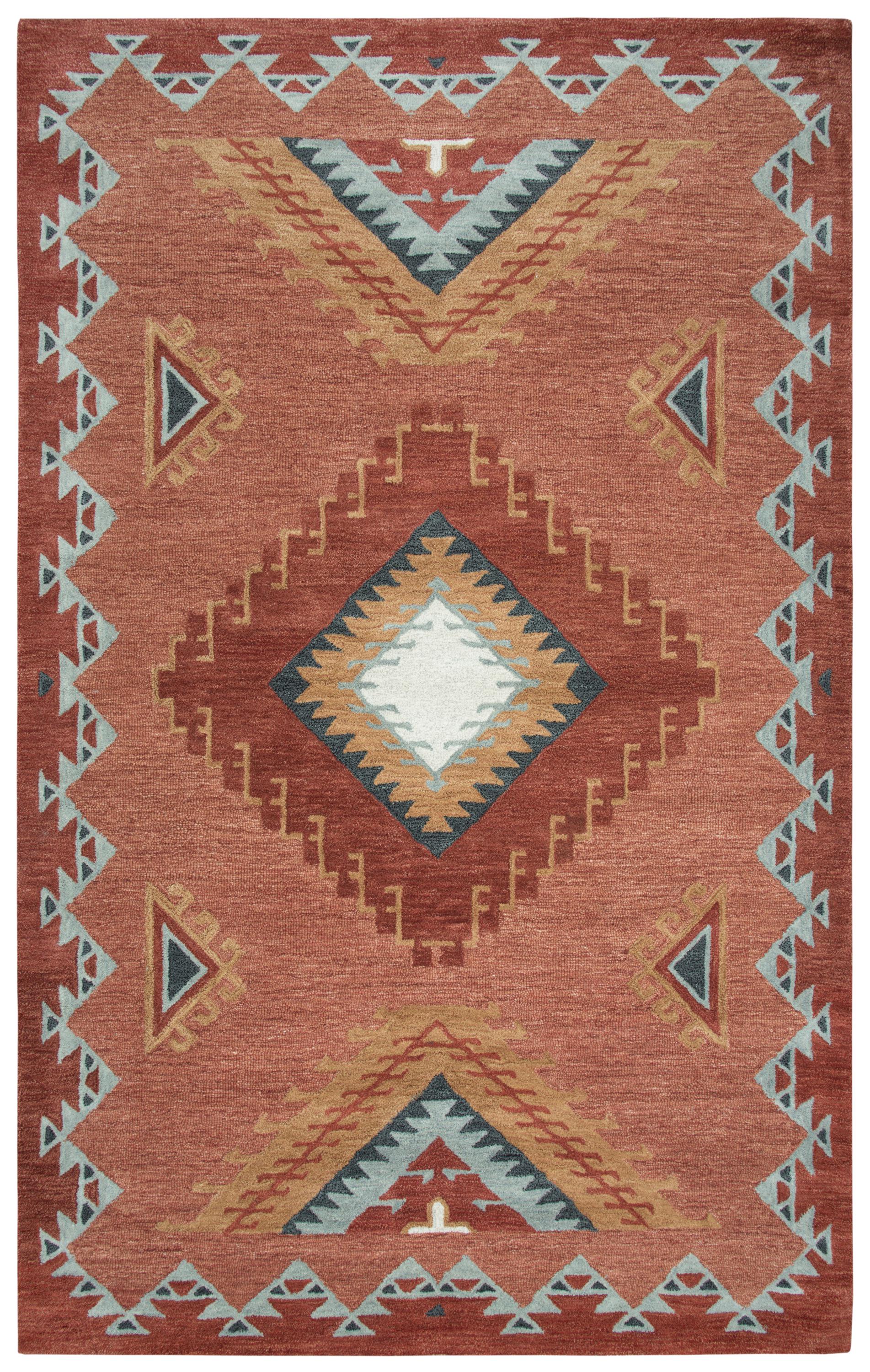 Mesa rug, rustic lodge style, 10' x 13'.