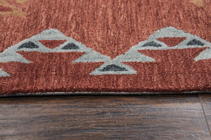 Mesa Rustic, Lodge rug, 10' x 13'.