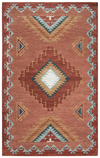 Mesa rug in Rustic Lodge pattern, 5' x 8'.