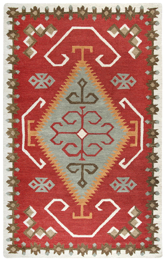 Mesa rustic-lodge rug, 8' x 10'.