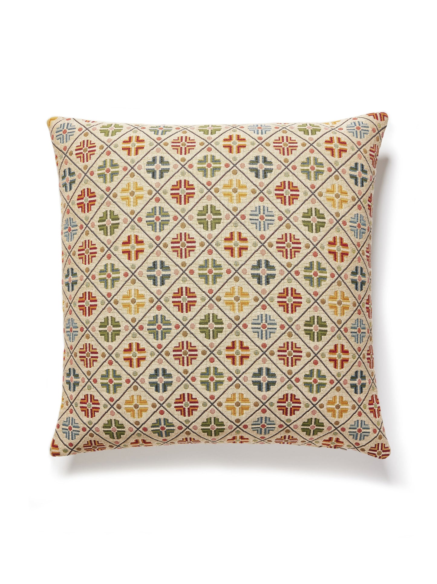 SCALAMANDRE PILLOWS   DIAMOND / OGEE 
GEOMETRIC 
GRAPHIC 
SMALL SCALE SQUARE    - N1 0001SDDKB411 NEW SKU # N1SDDKB4110001
