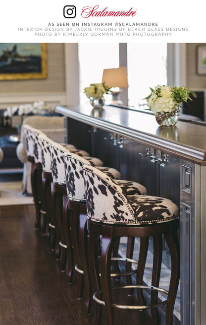 SCALAMANDRE  PONY FABRIC BLACK   - N2 0002PONY NEW SKU # N2PONY0002