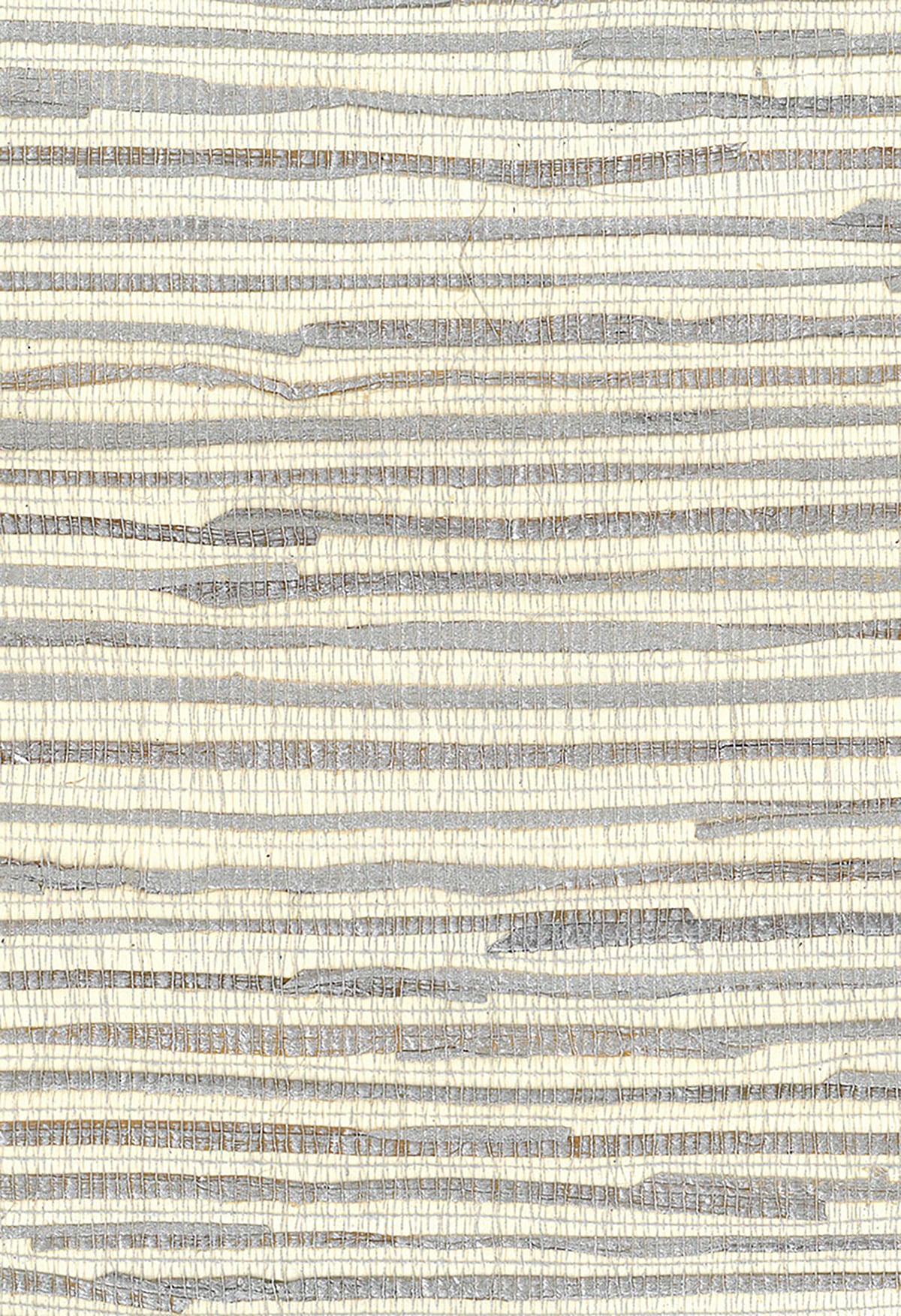 Seabrook Designs Natural Resource Java Grass Grasscloth Contemporary Silver Metallic Sidewall - NA204