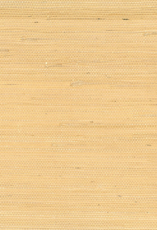 Seabrook Designs Natural Resource Jute Grasscloth Contemporary Yellow Matte Sidewall - NA220