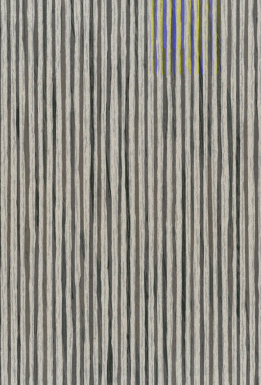 Seabrook Designs Natural Resource Paper String Grasscloth Contemporary Grey Matte Sidewall - NA508