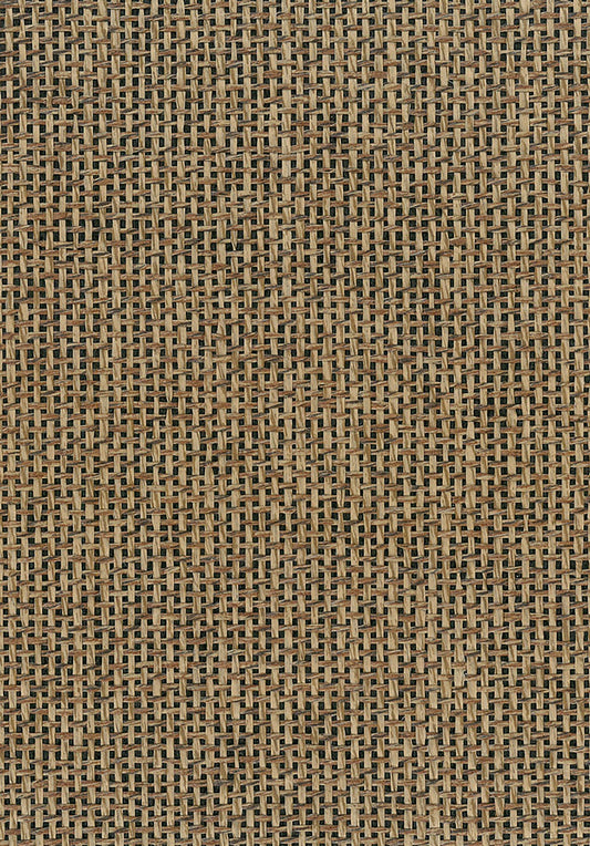 Seabrook Designs Natural Resource Paperweave Grasscloth Contemporary Black Matte Sidewall - NA511