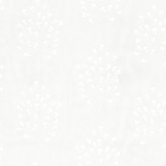 STOUT TEXTILES  DRAPERY,SHEER TRADITIONAL, FLORAL EGGSHELL,IVORY   - NAPL-2