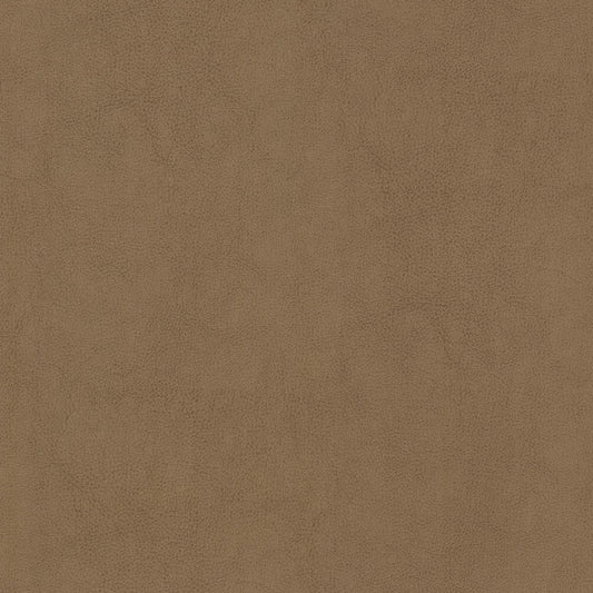 STOUT TEXTILES  FAUX LEATHER TRADITIONAL, SOLID BUTTERUM,TOFFEE   - NARC-2