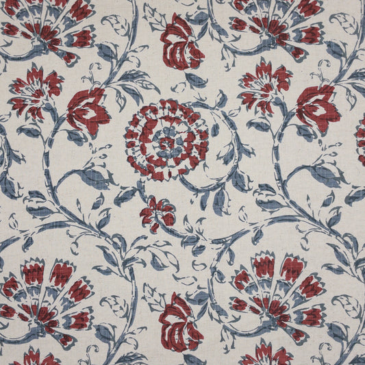 STOUT TEXTILES  MULTIPURPOSE,PRINT TRANSITIONAL,, FLORAL ROUGE   - NATT-2