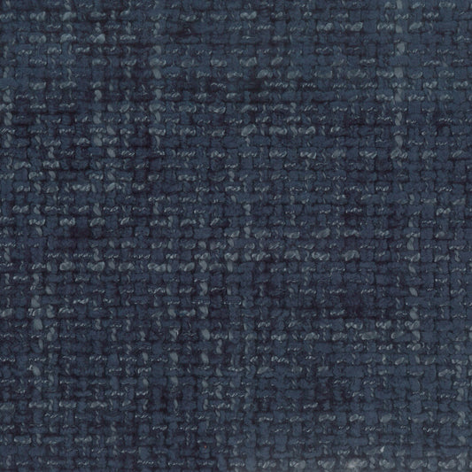 STOUT TEXTILES  UPHOLSTERY,CHENILLE TRADITIONAL, SOLID NAVY   - NAUG-3
