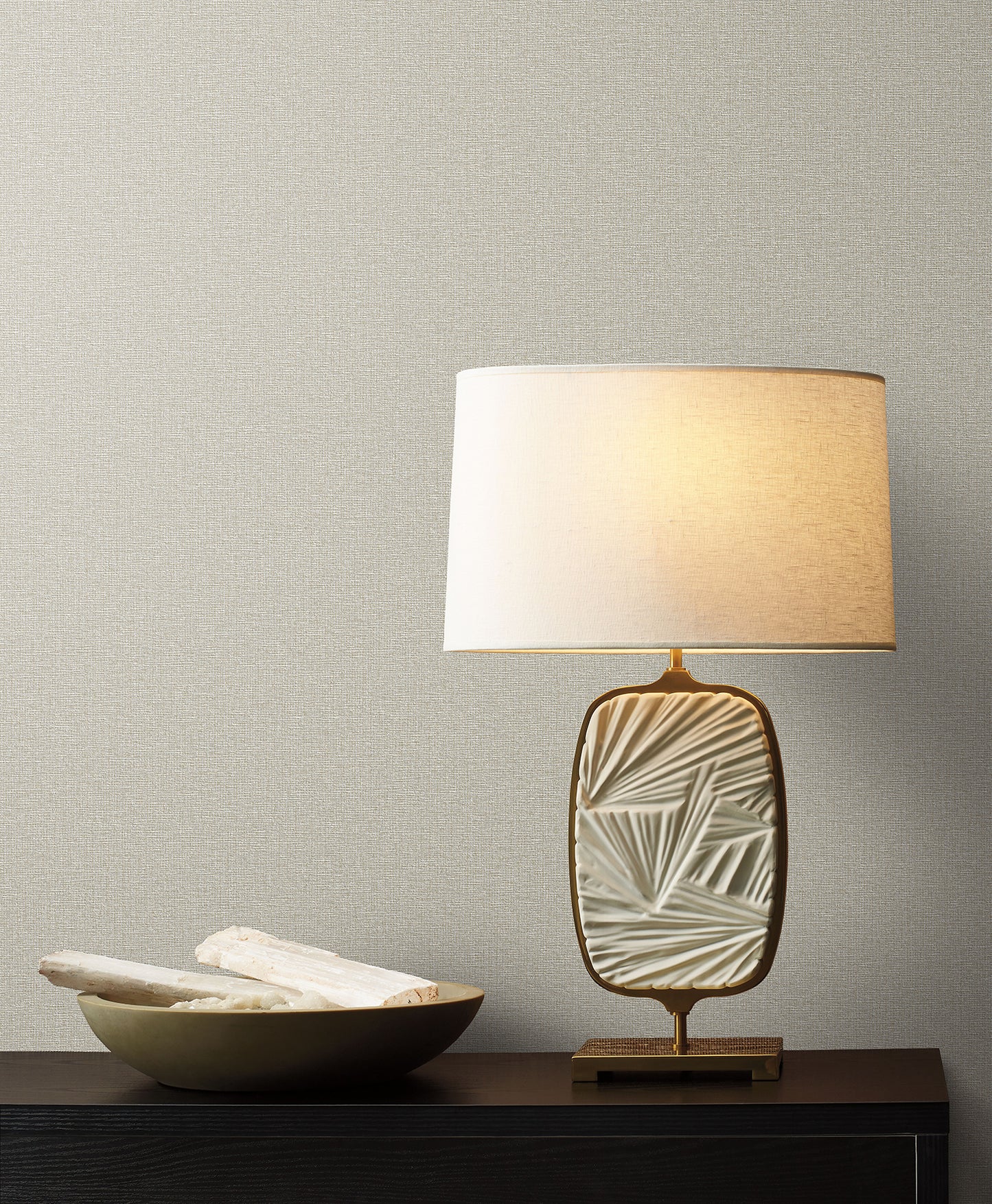 York Wallcoverings Natural Digest Dandy White Wallpaper  Textures Whites and Off-Whites   - ND3007N