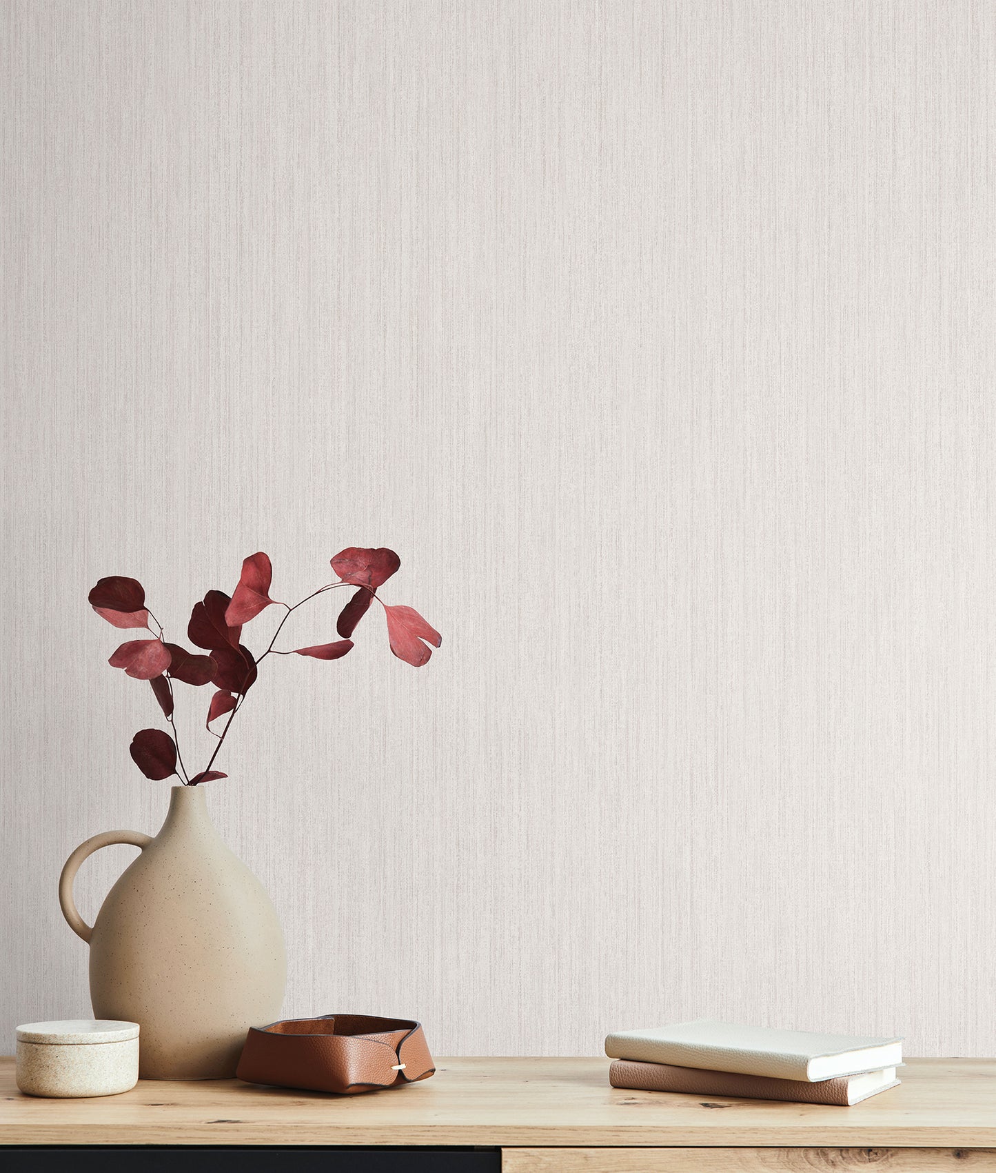 York Wallcoverings Natural Digest Smooth as Silk White Wallpaper  Textures Whites and Off-Whites   - ND3014N