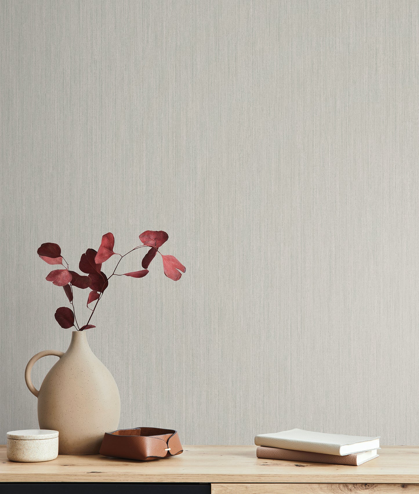 York Wallcoverings Natural Digest Smooth as Silk Green Wallpaper  Textures Blacks   - ND3016N
