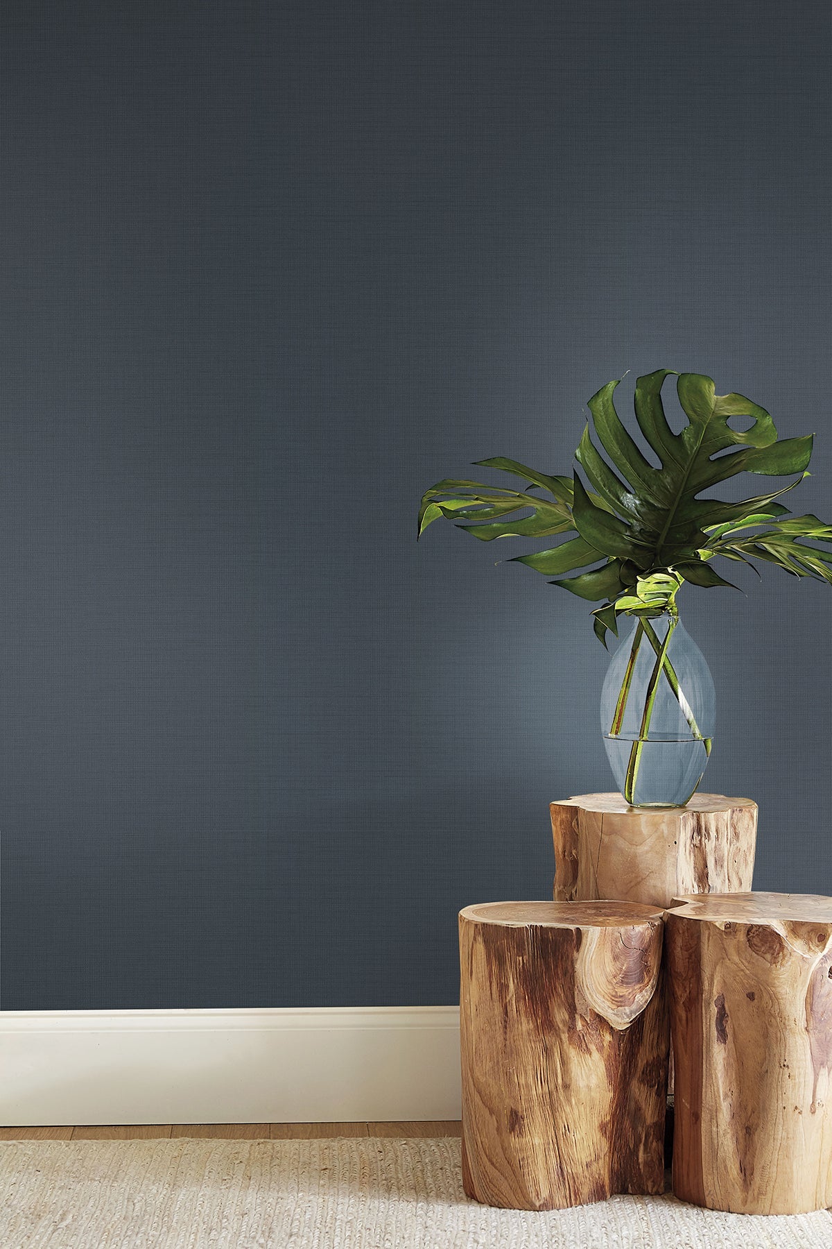 York Wallcoverings York Wallcoverings Turret Blue Wallpaper  Textures Blues   - ND3049N