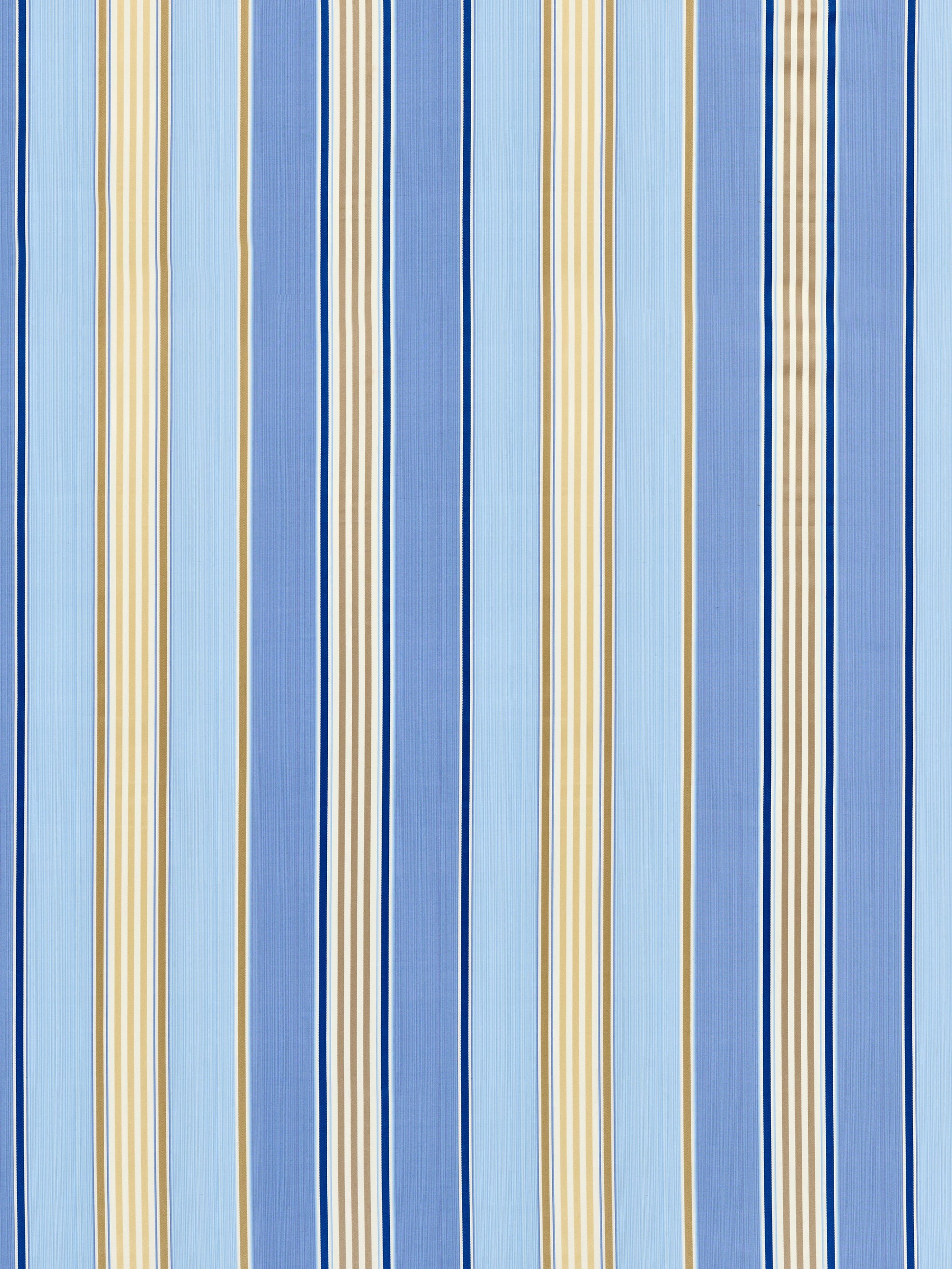 SCALAMANDRE  CHARLOTTE STRIPE FABRIC MARINE   - ND 00026130