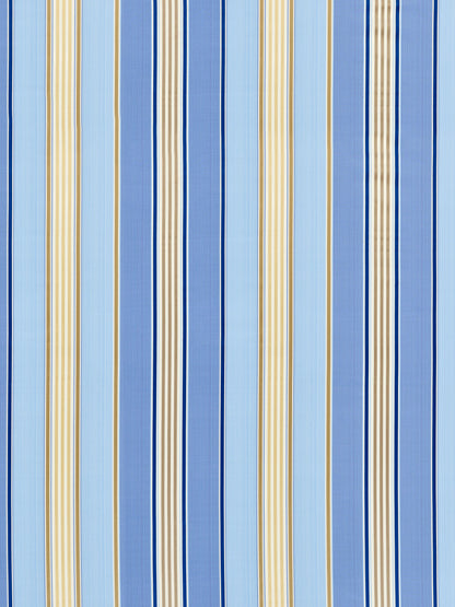 SCALAMANDRE  CHARLOTTE STRIPE FABRIC MARINE   - ND 00026130 NEW SKU # ND61300002