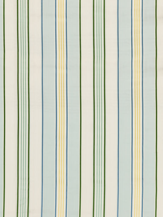 SCALAMANDRE  CHARLOTTE STRIPE FABRIC CELADON   - ND 00036130