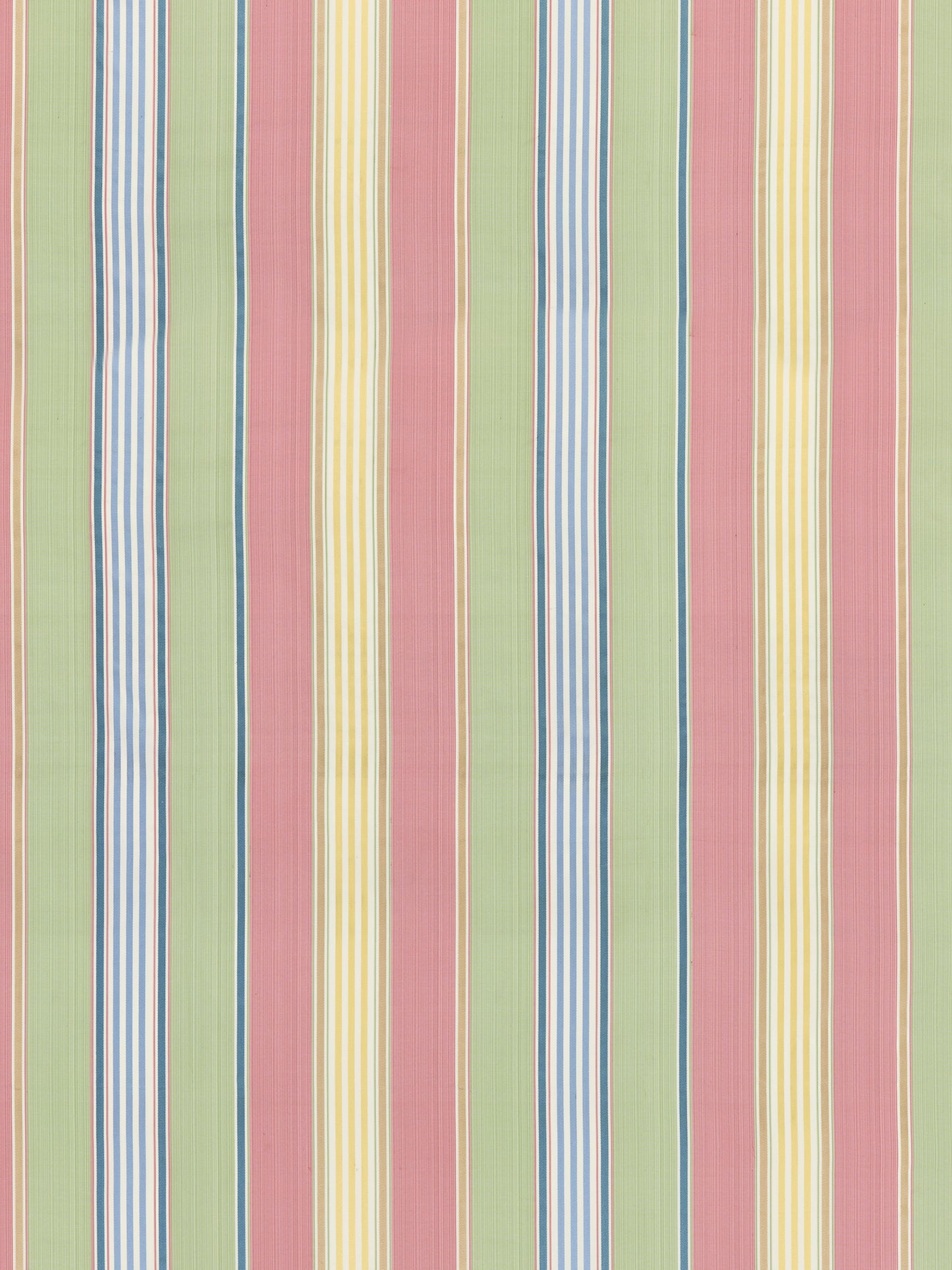 SCALAMANDRE  CHARLOTTE STRIPE FABRIC PERENNIAL   - ND 00046130