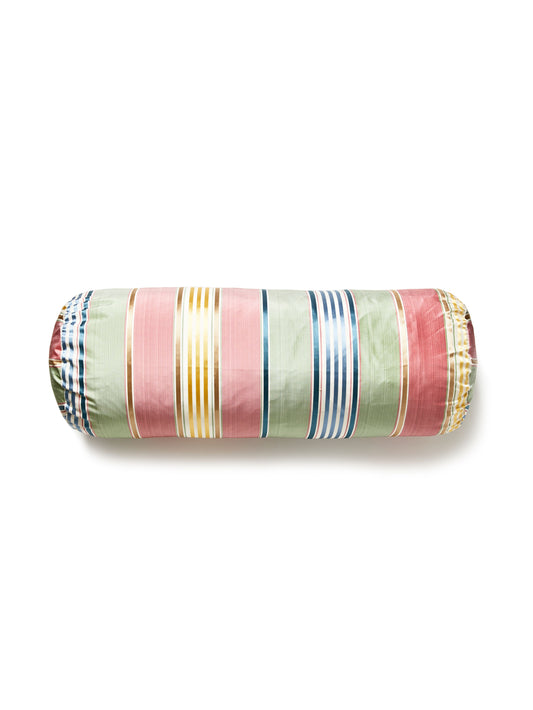 SCALAMANDRE PILLOWS   STRIE 
STRIPE BOLSTER    - ND 0004BADK6130